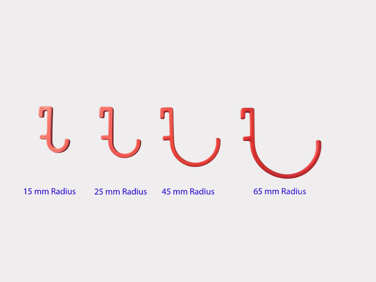 Haken für IKEA Skadis Lochwand – in vielen Farben & Größen – Zubehör für Ordnungssystem Werkstatt, Küche, Büro